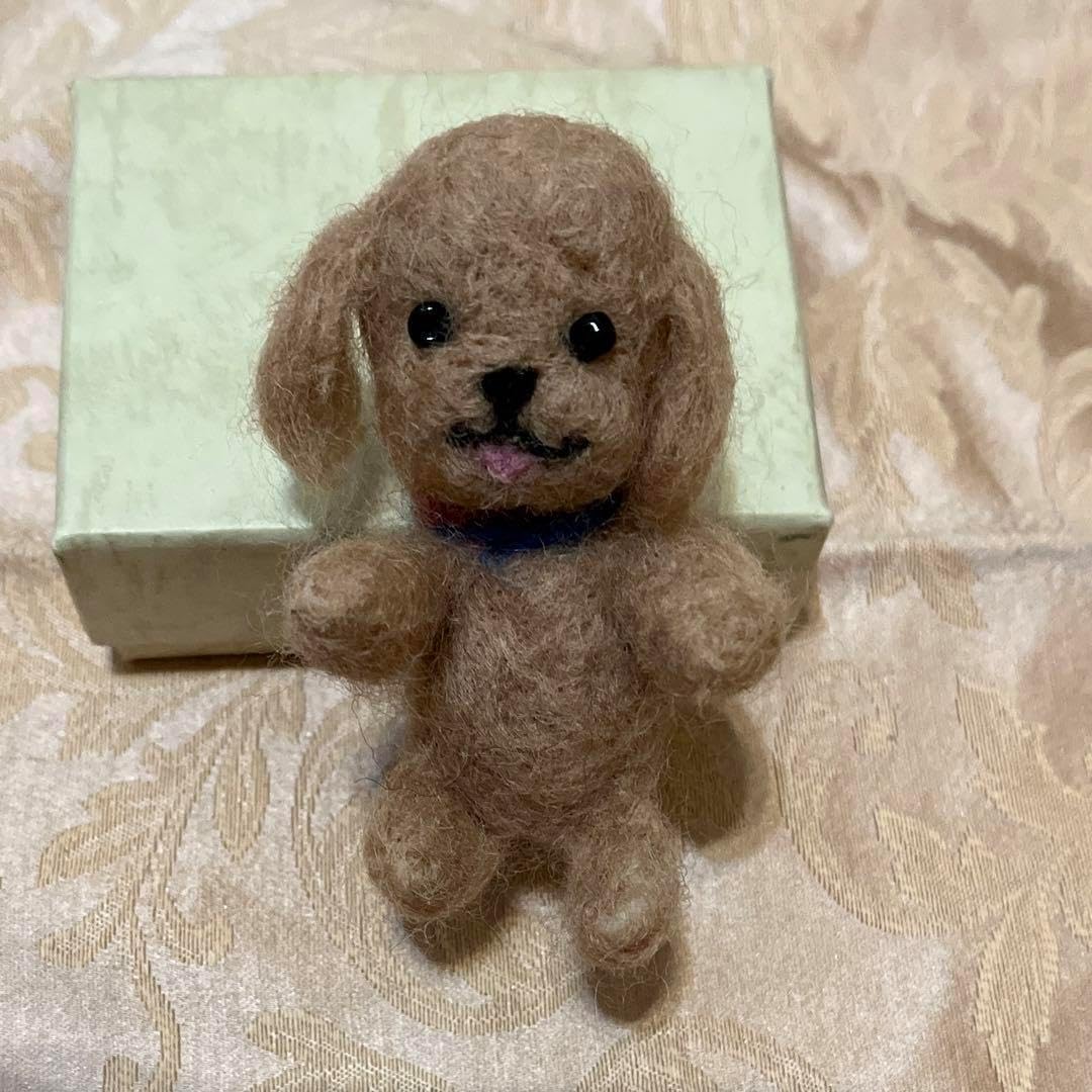 羊毛フェルト オーダー 額飾り「リアルで可愛いワンちゃんネコちゃん